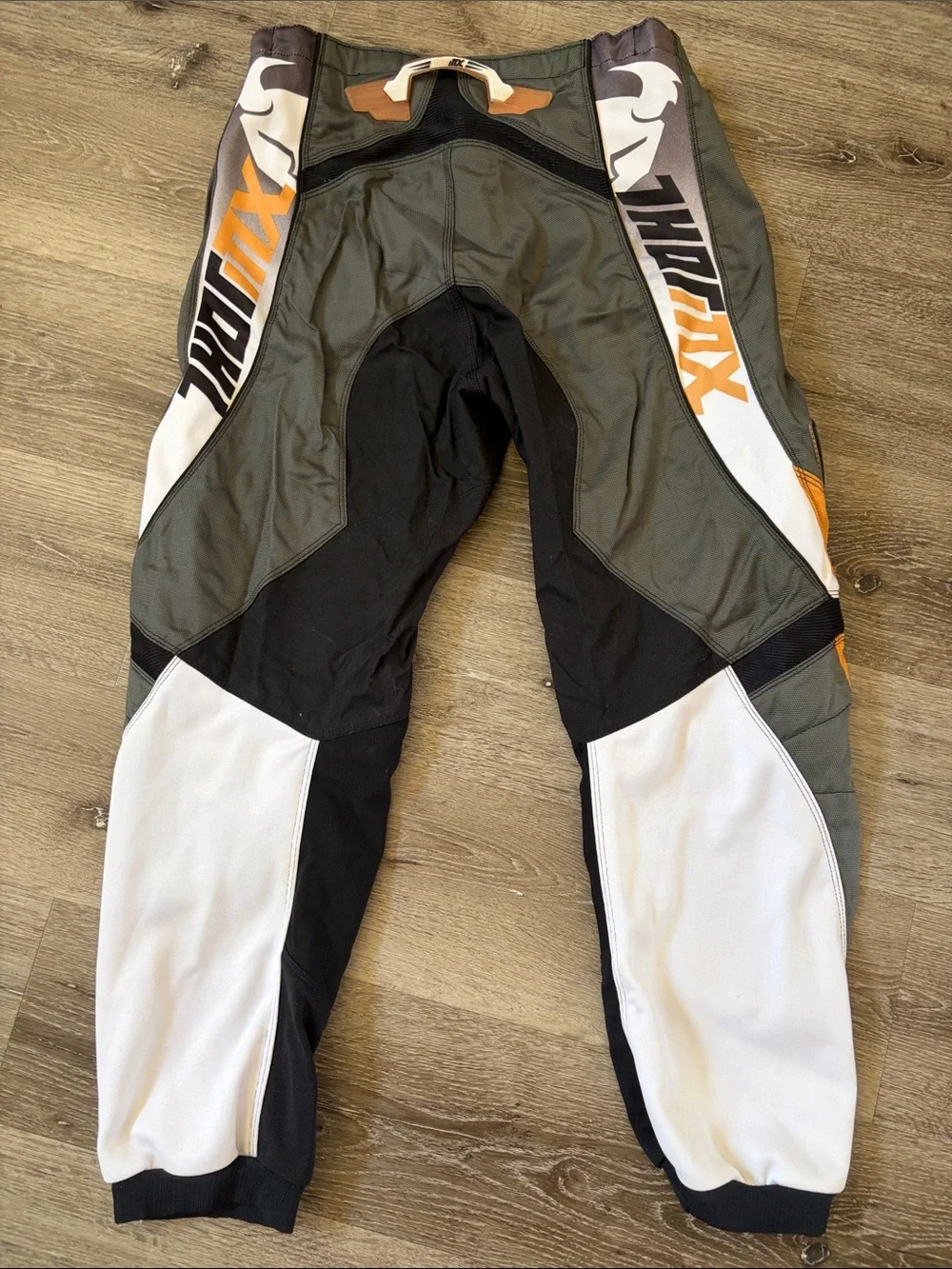 thor Black, Orange, Gray Motocross Pants